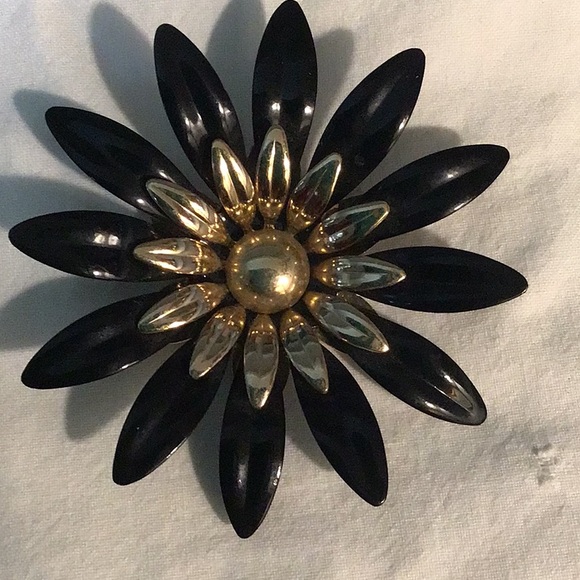 Vintage all signed Sarah Coventry pins brooch enamel, cab, rhinestone EUC - Picture 8 of 11